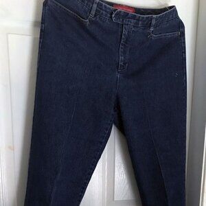 Vintage Gloria Vandebilt 90s High Waist Trouser Denim Jeans Size 8